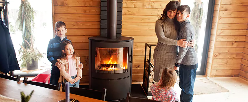 Morso Cast Iron Fireplace Insert Installation in Ashwaubenon, Wisconsin